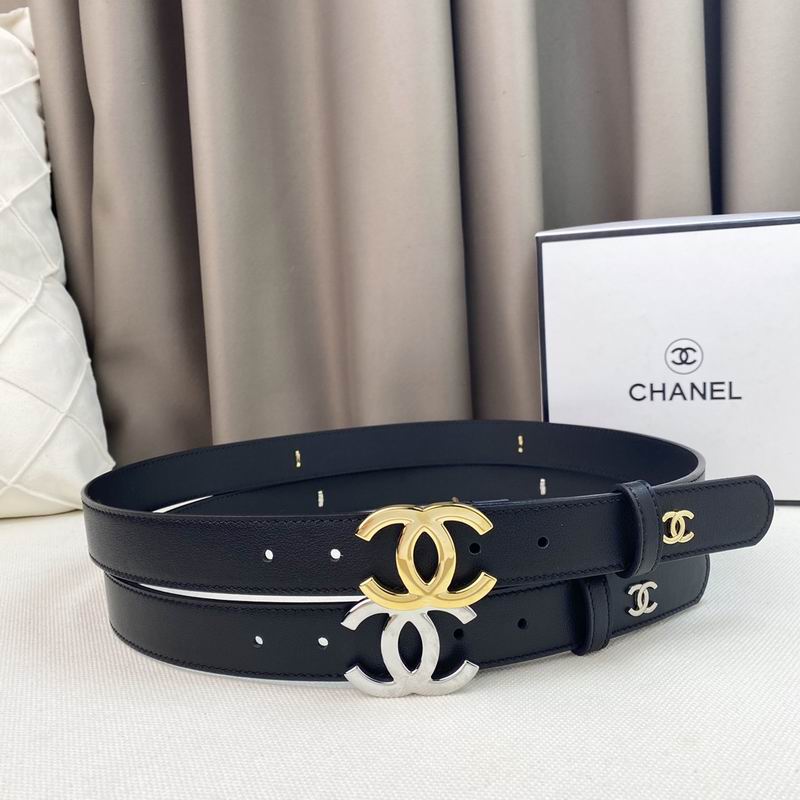 Chanel belt 30mmX90-115cm 7D08